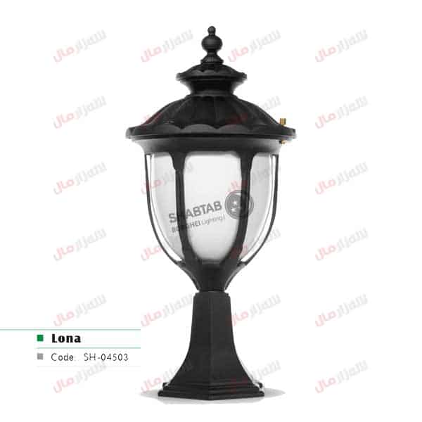 چراغ حیاطی شب تاب مدل لونا